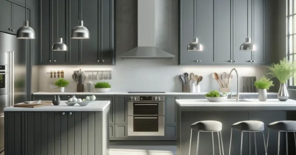 Best Wall Colors for Gray Kitchen Cabinets