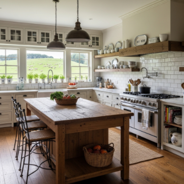 Farmhouse Style Kitchen