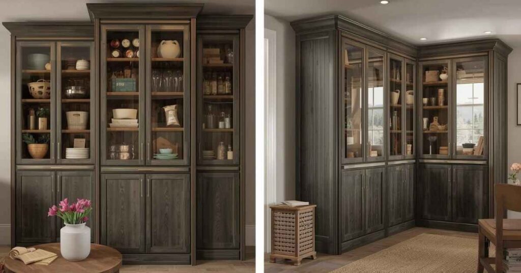 Large Corner Pantry Cabinet
