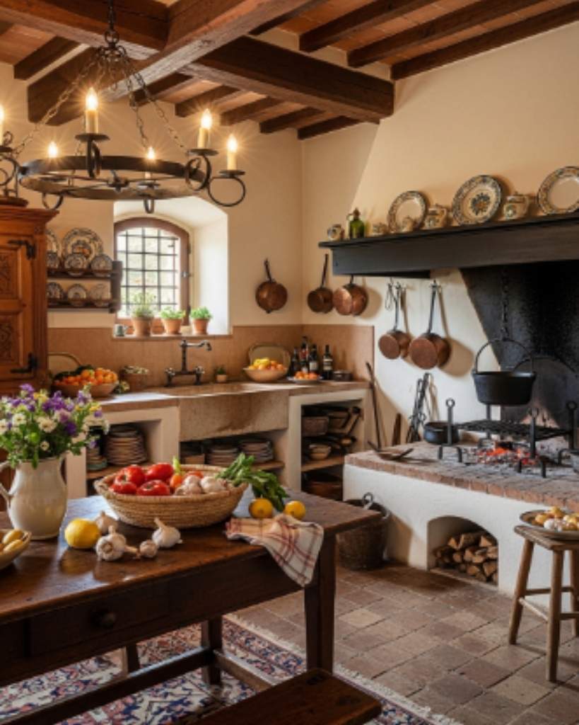 Old-World Spanish Kitchen
