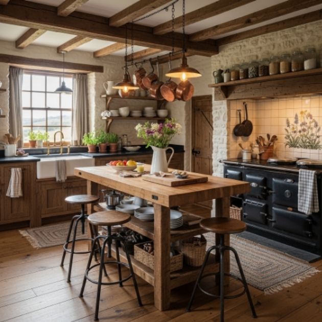 Rustic Kitchens