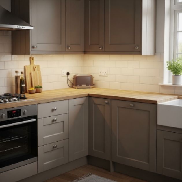 Tips for Pairing Warm Taupe Cabinets with Countertops