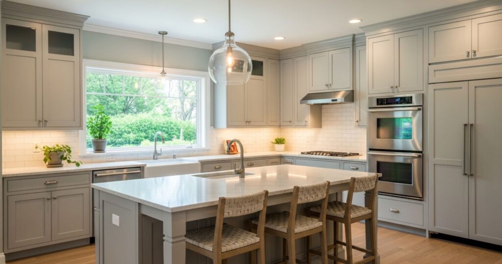 Best Wall Colors for Light Gray Kitchen Cabinets