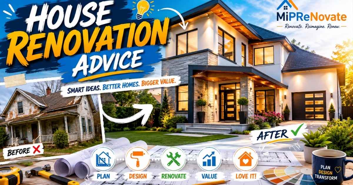 House Renovation Advice MiPReNovate
