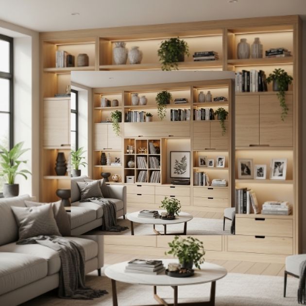 Incorporate Functional Storage With Decorative Appeal