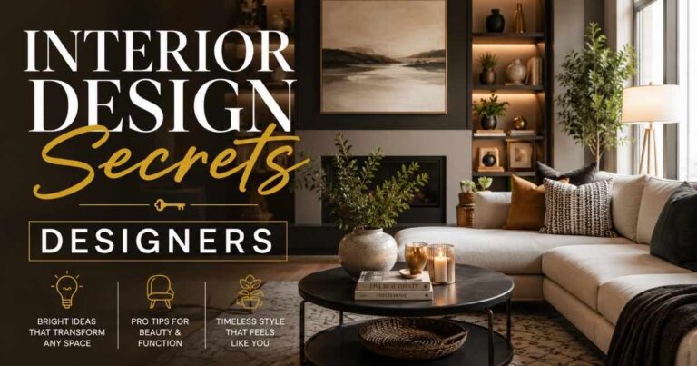 Interior Design Secrets Designers