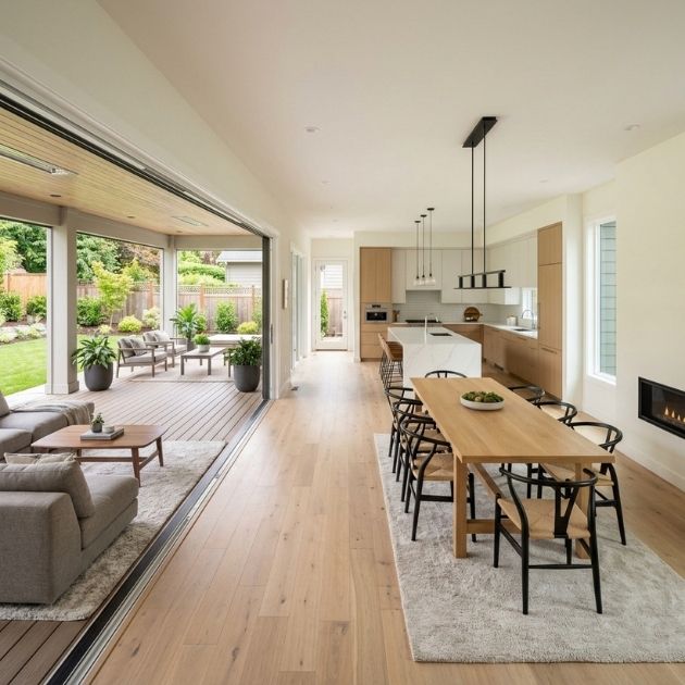 Open Floor Plans and Seamless Transitions