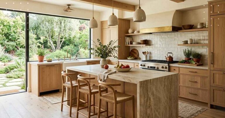 Organic Modern Kitchen Designs