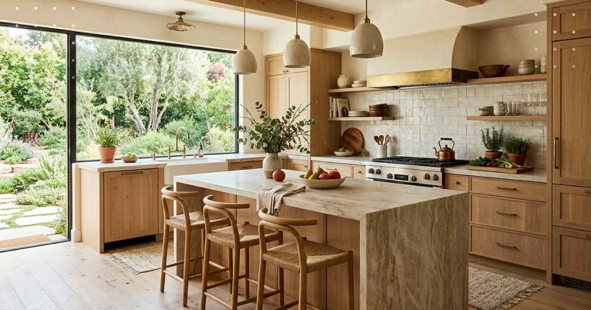 Organic Modern Kitchen Designs