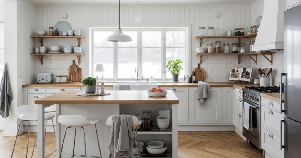 Scandinavian-Inspired Kitchen