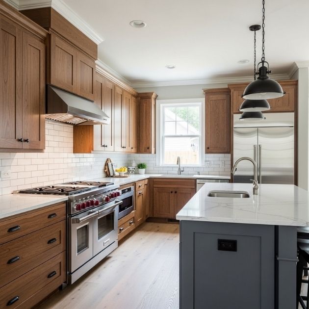 Stunning Walnut Kitchen Renovations