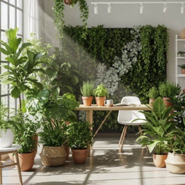Use Greenery and Nature for a Fresh, Organic Touch